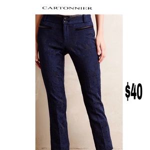 Cartonnier Jacquard Charlie Ankle Pants